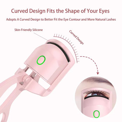 Electric Eyelash Curler for Long-Lasting Curls - Smarsty