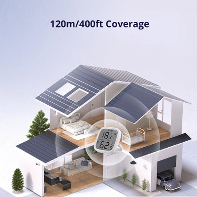 Smart Temperature Humidity Sensor Compatible with Zigbee Technology - Smarsty