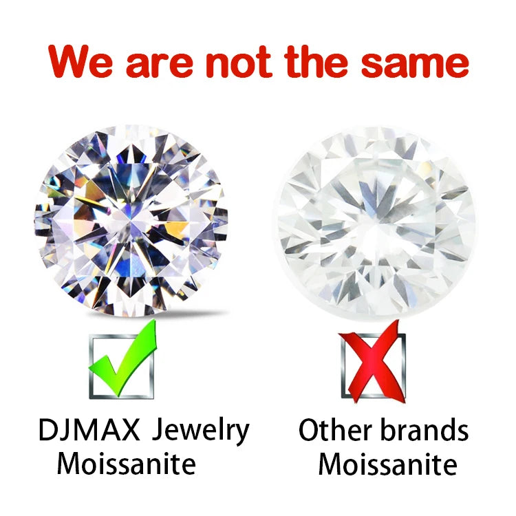 Moissanite Studs 0.5 To 2Ct Sterling Silver Screw Back - Smarsty