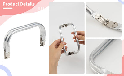 DIY Metal Purse Frame Handle Kiss Clasp Lock For Bag Sewing Craft Tailor Accessories Bag Frame For Purse Backpack Bags Parts - Smarsty