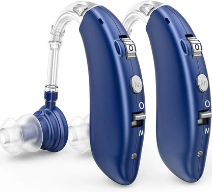 Rechargeable BTE Hearing Aid with Adjustable Tone - Smarsty