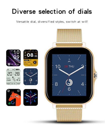 Smartwatch with Bluetooth Call and Health Monitoring - Smarsty