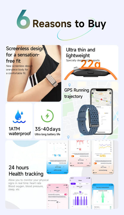 Men's Waterproof Smartwatch with Heart Rate Monitor - Smarsty