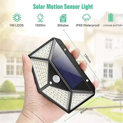 Multifunctional Solar LED Garden Light with Motion Sensor - Smarsty