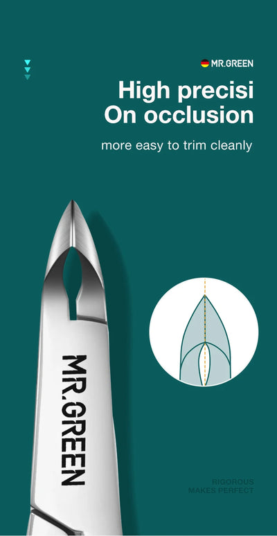 Stainless Steel Cuticle Nipper and Pusher Tool - Smarsty