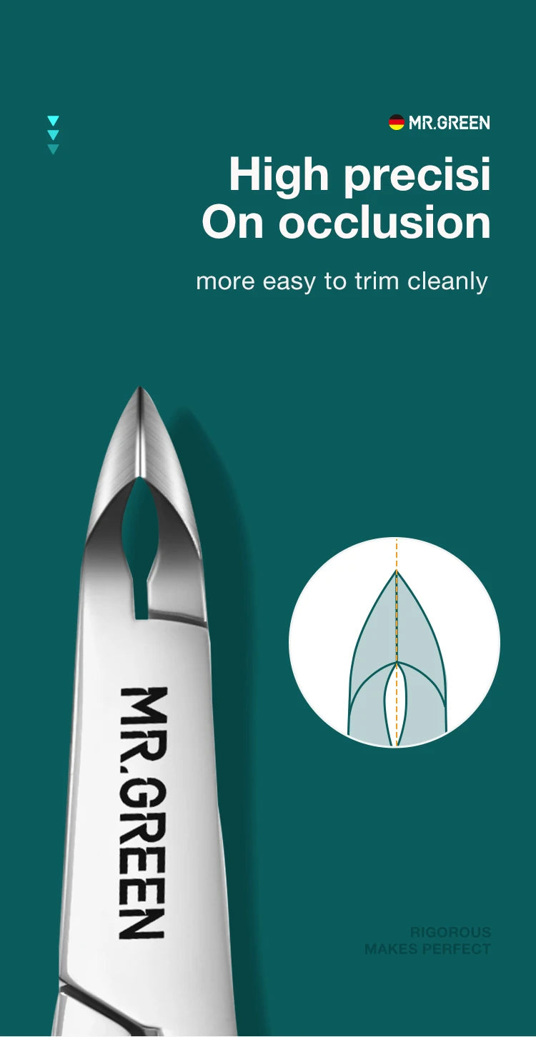 Stainless Steel Cuticle Nipper and Pusher Tool - Smarsty