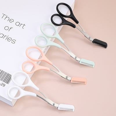 Karsyngirl Stainless Steel Eyebrow Trimmer With Comb - Smarsty