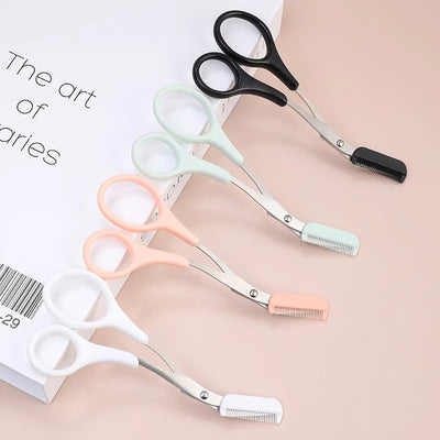 Karsyngirl Stainless Steel Eyebrow Trimmer With Comb - Smarsty