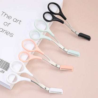 Karsyngirl Stainless Steel Eyebrow Trimmer With Comb - Smarsty