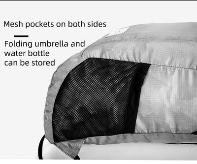18L Portable Foldable Backpack Folding Mountaineering Bag Ultralight Outdoor Climbing Cycling Travel Knapsack Hiking Daypack by Smarsty