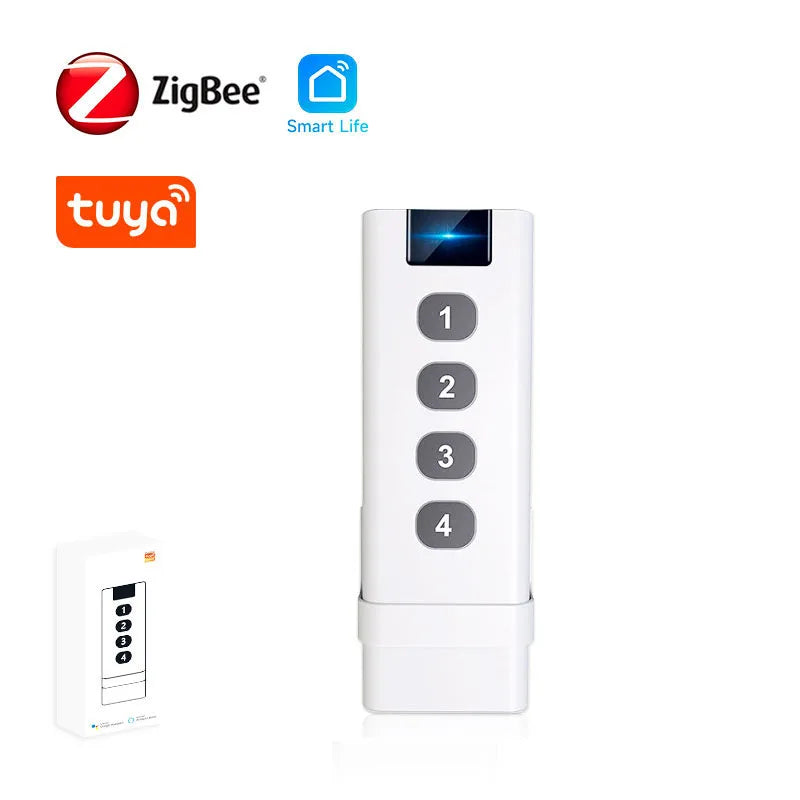 Tuya ZigBee Smart Scene Switch For Home Automation - Smarsty