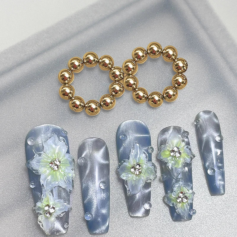 Water Ripple Cat Eye Magnetic Gel Beads for Nail Art - Smarsty