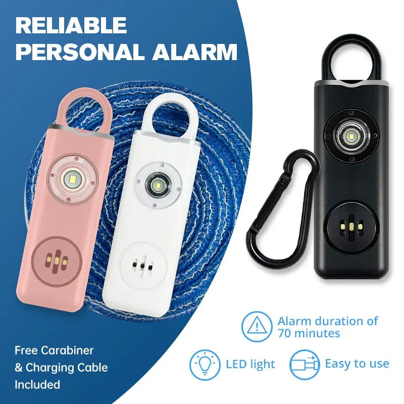He Original Personal Safety Siren for Women - 130dB Siren, Strobe & Key Chain 3 Pop Colors AF2004 Anti Robbery Call for Help by Smarsty