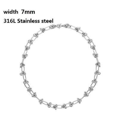 316L Stainless Steel Cuban Chain Bracelet for All - Smarsty