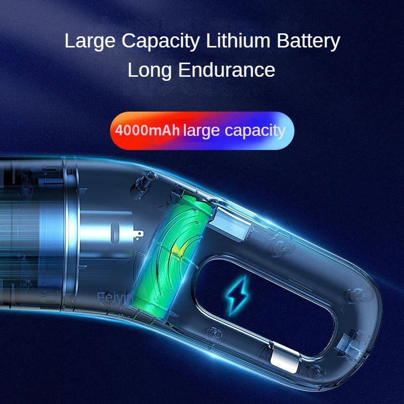 Wireless Car Vacuum Cleaner With Powerful Suction 10000Pa - Smarsty