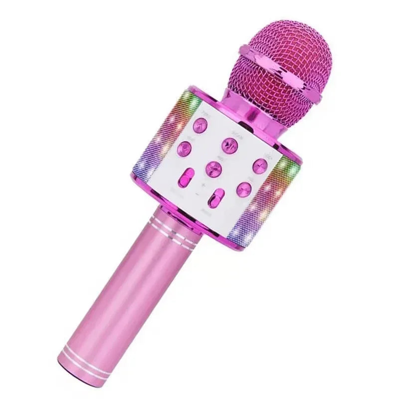 LED Wireless Bluetooth Karaoke Microphone for Kids - Smarsty