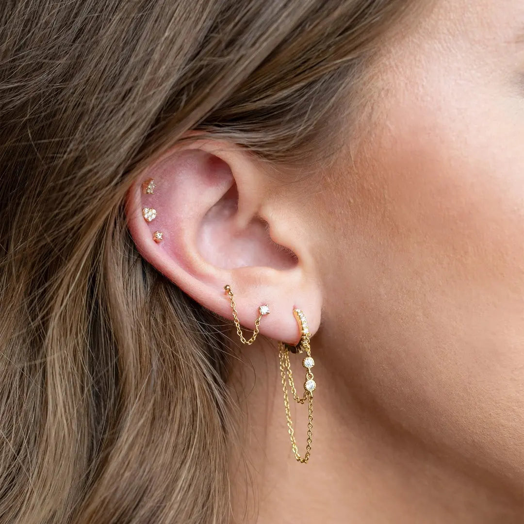 Trendy Long Tassel Drop Earrings for Women in Stainless Steel - Smarsty