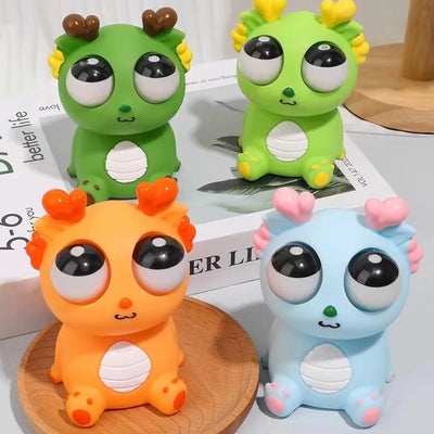 Children's Pool Bath Toys Squeeze OctopusToys And Dragon Dolls That Stare Into Given As Birthday Presents To Relieve Stress - Smarsty