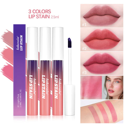 Long-lasting Waterproof Pink Lip Gloss Set - Smarsty