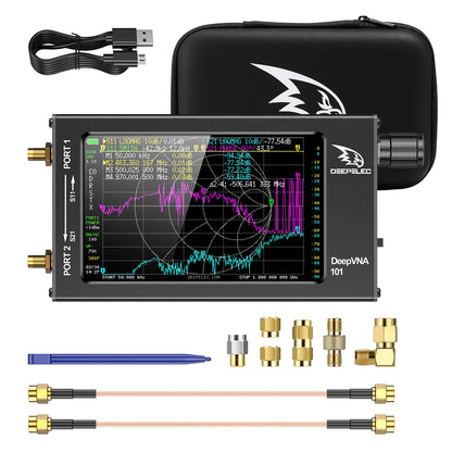 DeepVNA-101 4.3 Inch Antenna Analyzer with Metal Case - Smarsty