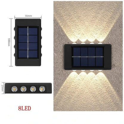 Solar LED Outdoor Light with Motion Sensor Waterproof Design - Smarsty