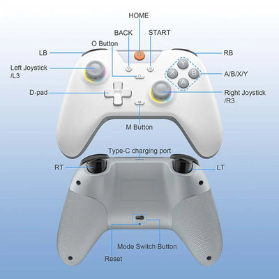 EasySMX X05 Wireless Gamepad Controller for PC and Switch - Smarsty