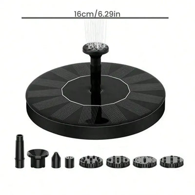 Solar Powered Mini Fountain for Garden Decor - Smarsty