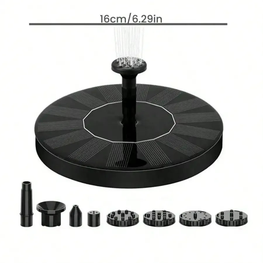 Solar Powered Mini Fountain for Garden Decor - Smarsty