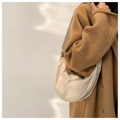 Casual Nylon Crossbody Bag for Women Large Capacity - Smarsty