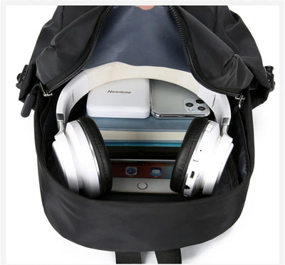Sport Mini Men's Backpack Fashion Small Black Travel Rucksack Shoulder School Bag Canvas Designer Sports Backpacks Mochila Bags - Smarsty