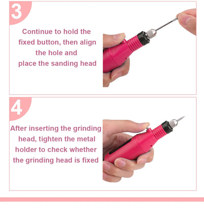 Acrylic Gel Nail Extension Kit with UV LED Lamp - Smarsty