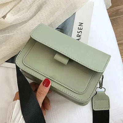 PU Leather Crossbody Bag For Women Travel Friendly Flap - Smarsty