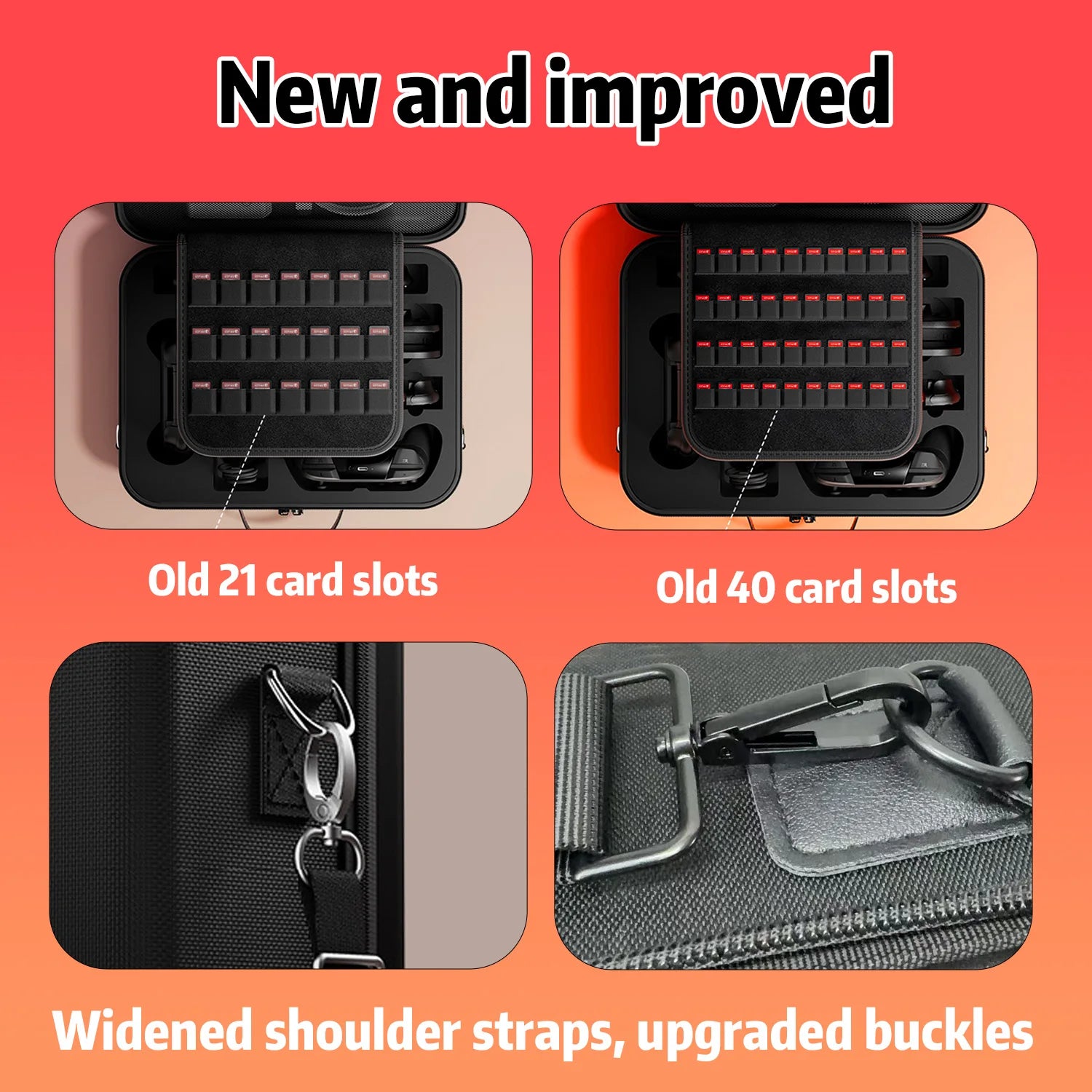 Large Capacity Storage Bag for Switch 2 Accessories - Smarsty