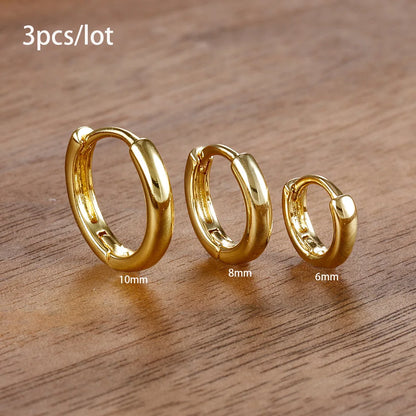 3 Piece Stainless Steel Star Drop Earrings Set for Women - Smarsty