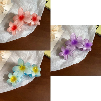 Sunflower Gradient Flower Hair Clip Secure Beach Style - Smarsty
