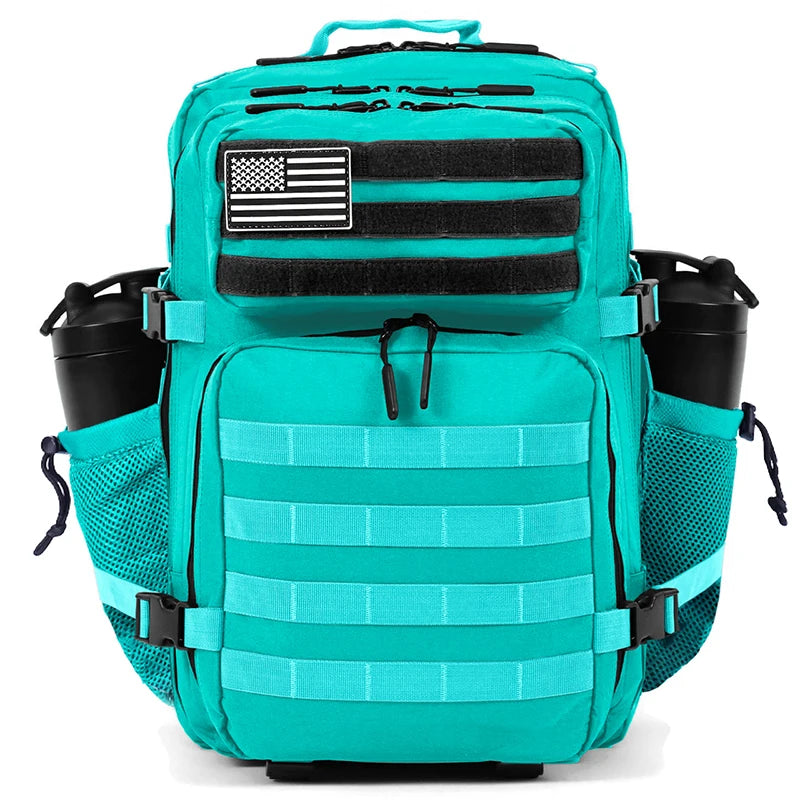 45L Tactical Backpack Men Outdoor Waterproof Sports Travel Gym Hiking Bug Out Bag Military Camping Hunting Survival Rucksack - Smarsty