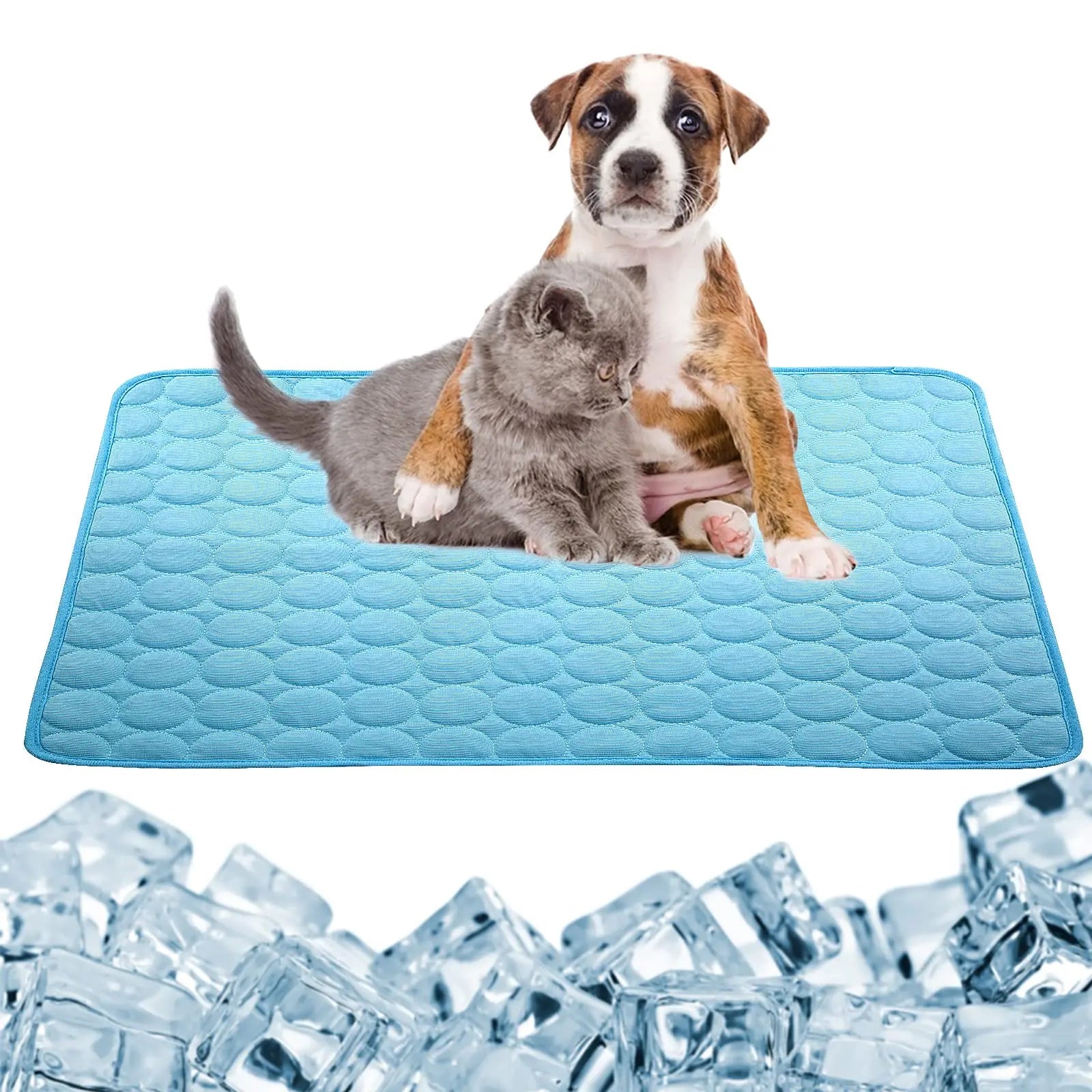 Large Dog Cooling Mat for Summer Comfort - Smarsty