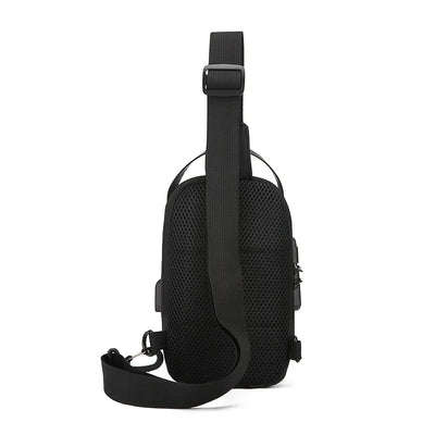 Durable Oxford Crossbody Sling Bag With Phone Pocket - Smarsty