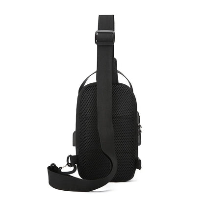 Durable Oxford Crossbody Sling Bag With Phone Pocket - Smarsty