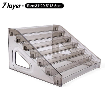 Acrylic Nail Polish Display Organizer Shelf Clear Design - Smarsty