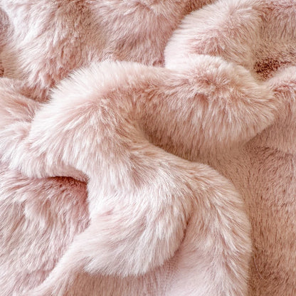 Double-Layer Rabbit Fur Blanket for Comfortable Summer Use - Smarsty