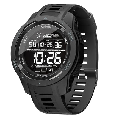 SMAEL 8105 Men’s Digital Sports Watch Waterproof LED Display - Smarsty