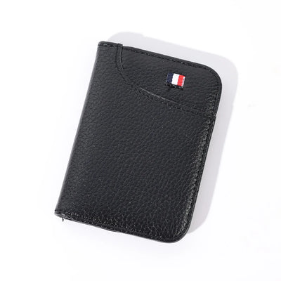 Portable Super Slim Soft Wallet PU Leather Mini Credit Card Wallet Purse Card Holders Men Wallet Thin Small Short Wallets - Smarsty