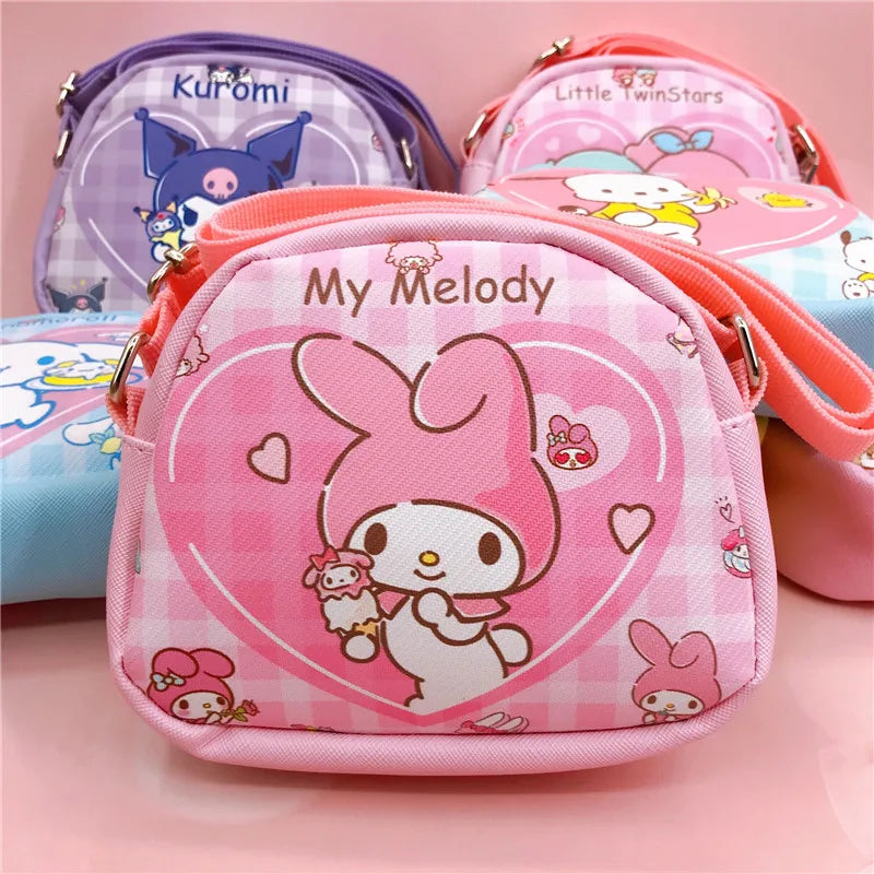 Hello Kitty Crossbody Bag For Girls Cute Cartoon Style - Smarsty