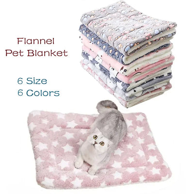 Thickened Flannel Pet Mat for Ultimate Comfort - Smarsty