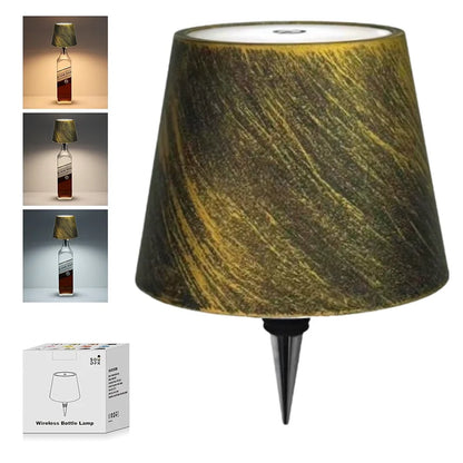 Wireless Touch Control Bottle Lamp with Dimmable Colors - Smarsty