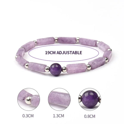 Natural Amethyst Slimming Bracelet for Weight Loss - Smarsty