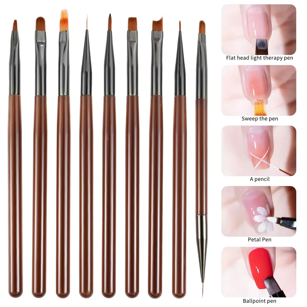 Nail Art Design Pen Set for DIY Manicure - Smarsty