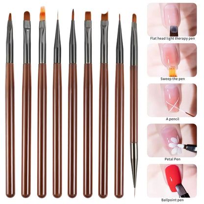 Nail Art Design Pen Set for DIY Manicure - Smarsty