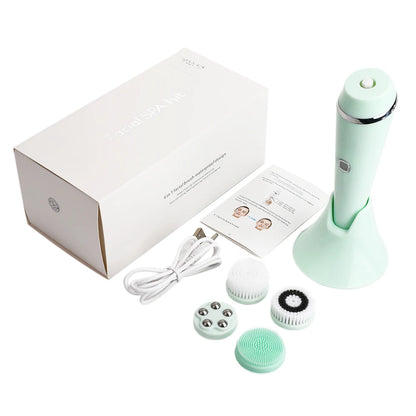 Electric Facial Cleansing Brush with Sonic Technology - Smarsty